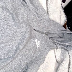 NIKE WOMENS GREY HOODIE